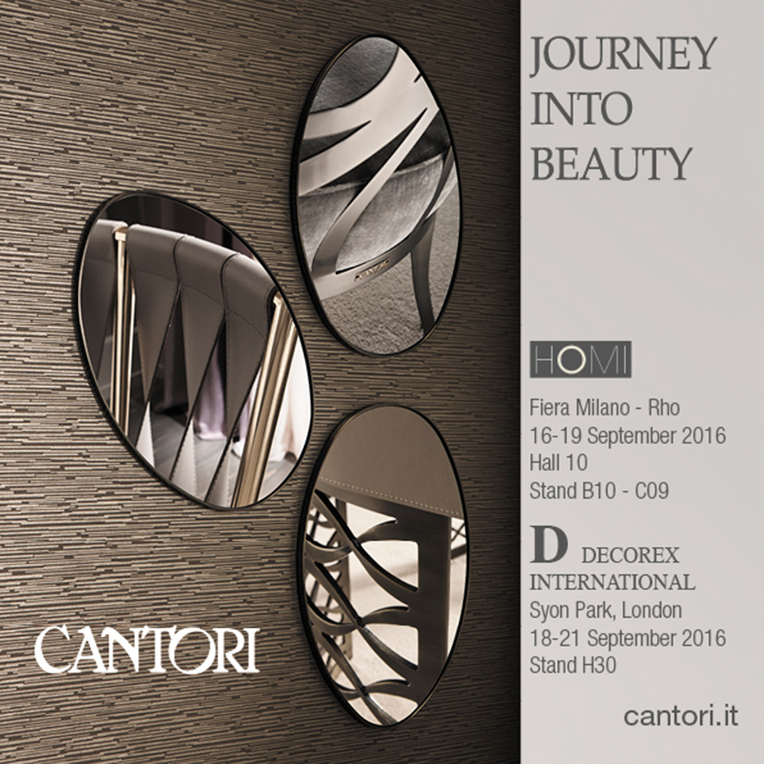 Cantori at Homi Milano and Decorex International - Cantori