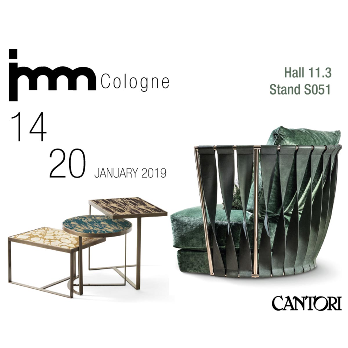 11/12/2018 Cantori al Imm Cologne 2019 - Cantori