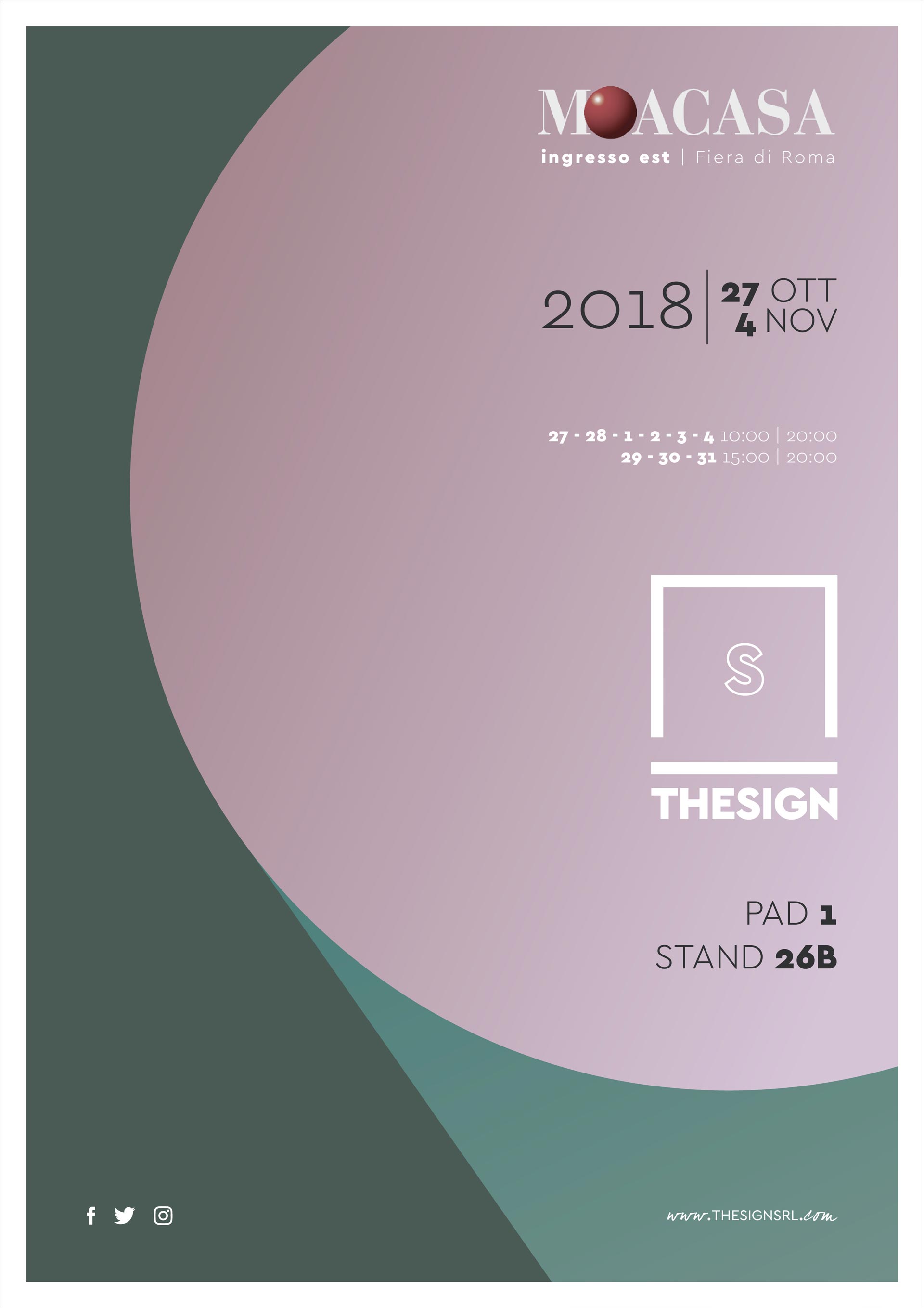 18/10/2018 Cantori al Moacasa 2018 con Thesign - Cantori