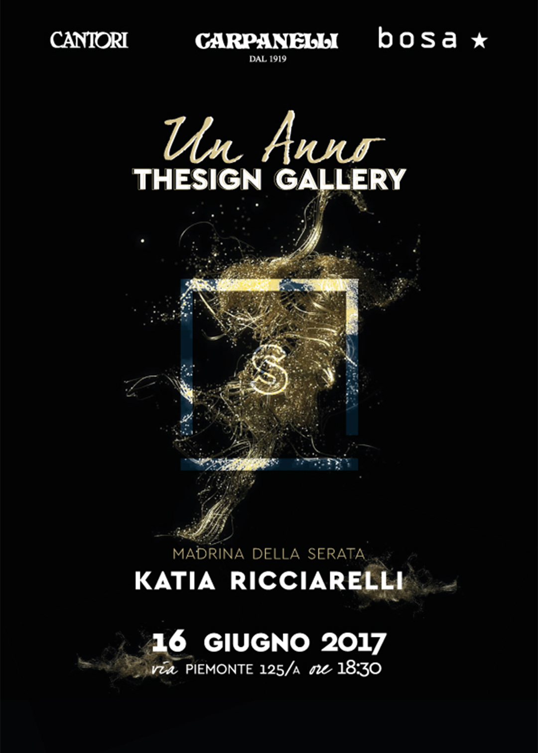 Cantori all'evento "Un anno Thesign Gallery" - Cantori