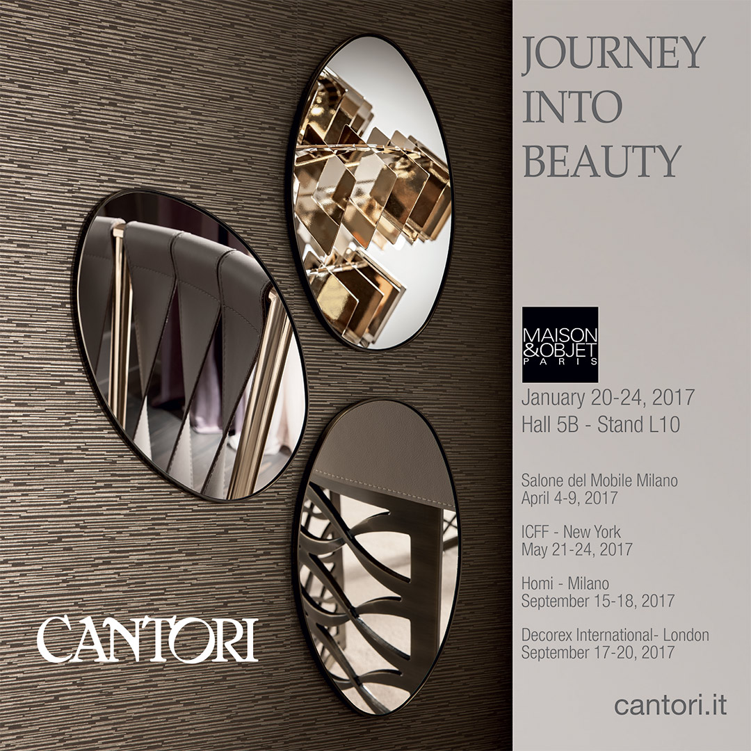 21/11/2016 Cantori at Maison&Objet 2017 - Cantori