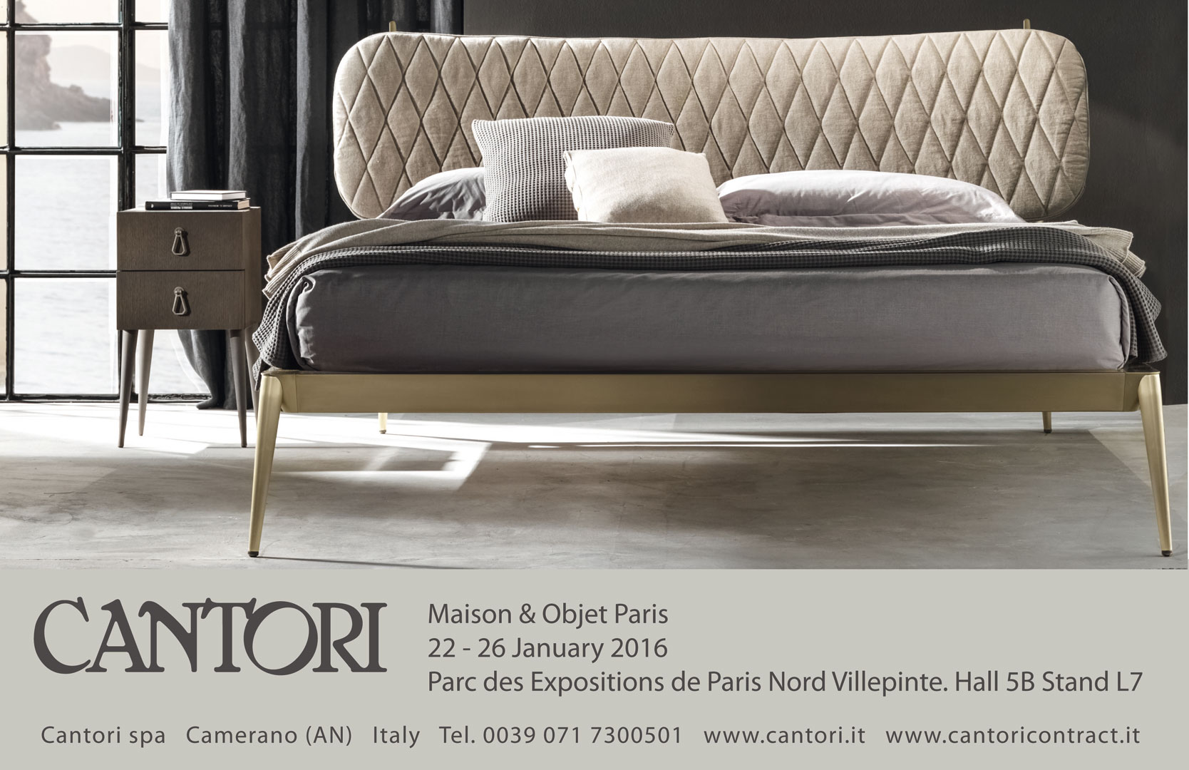 11/10/2015 Cantori at Maison Objet 2016 - Cantori