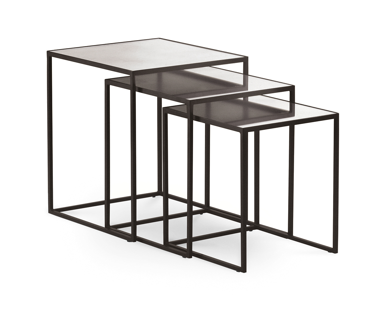 Set of square coffee tables Narciso - Cantori