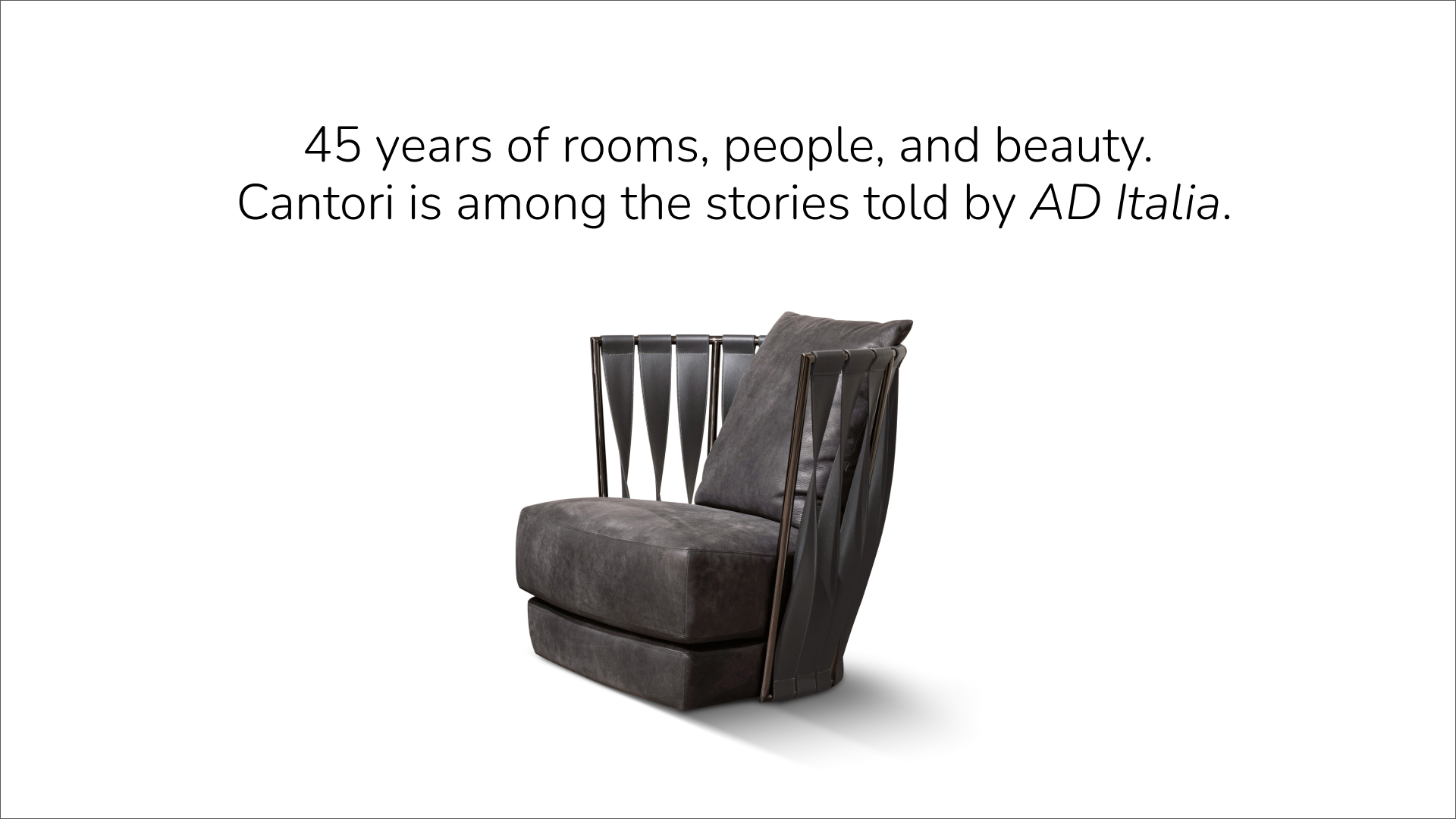 Cantori at Memorabilia: Celebrating 45 Years of AD Italia - Cantori