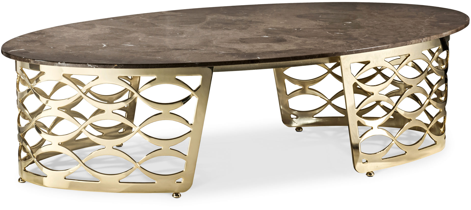 Isidoro oval coffee table - Cantori