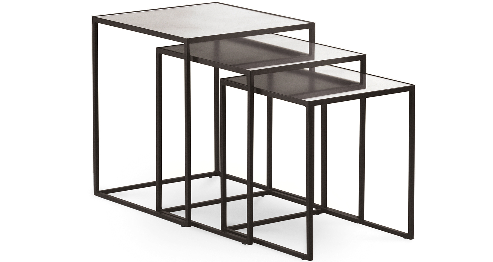 Set of square coffee tables Narciso - Cantori
